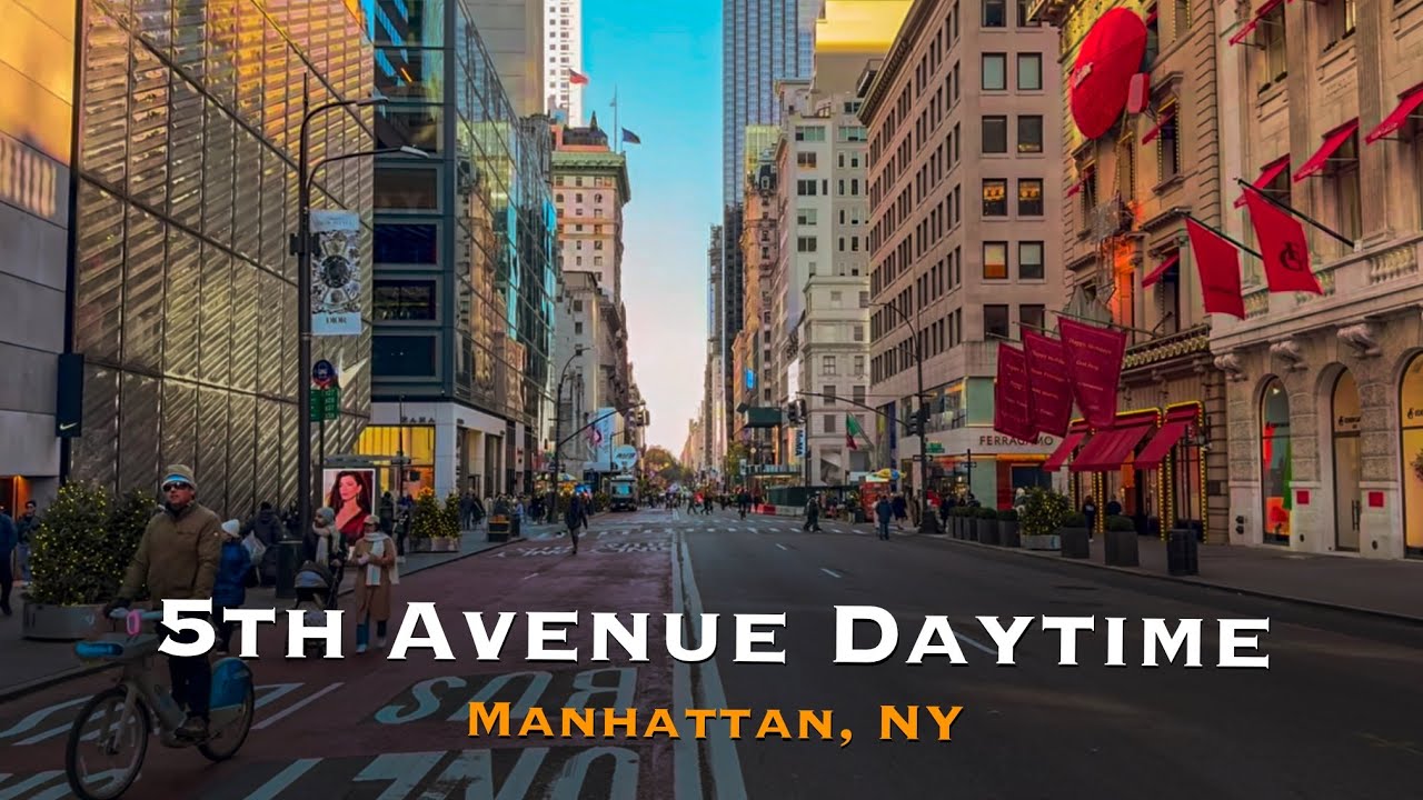Strolling Through the Heart of the City: 5th Avenue Daytimes Adventure