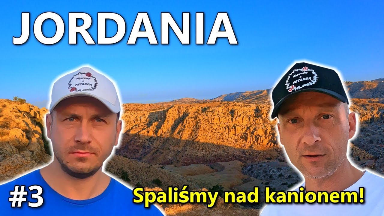 JORDANIA #3 🇯🇴 - Odkrywamy jeden z najpiękniejszych kanionów Jordanii! Noc w Al Nawatef Camp