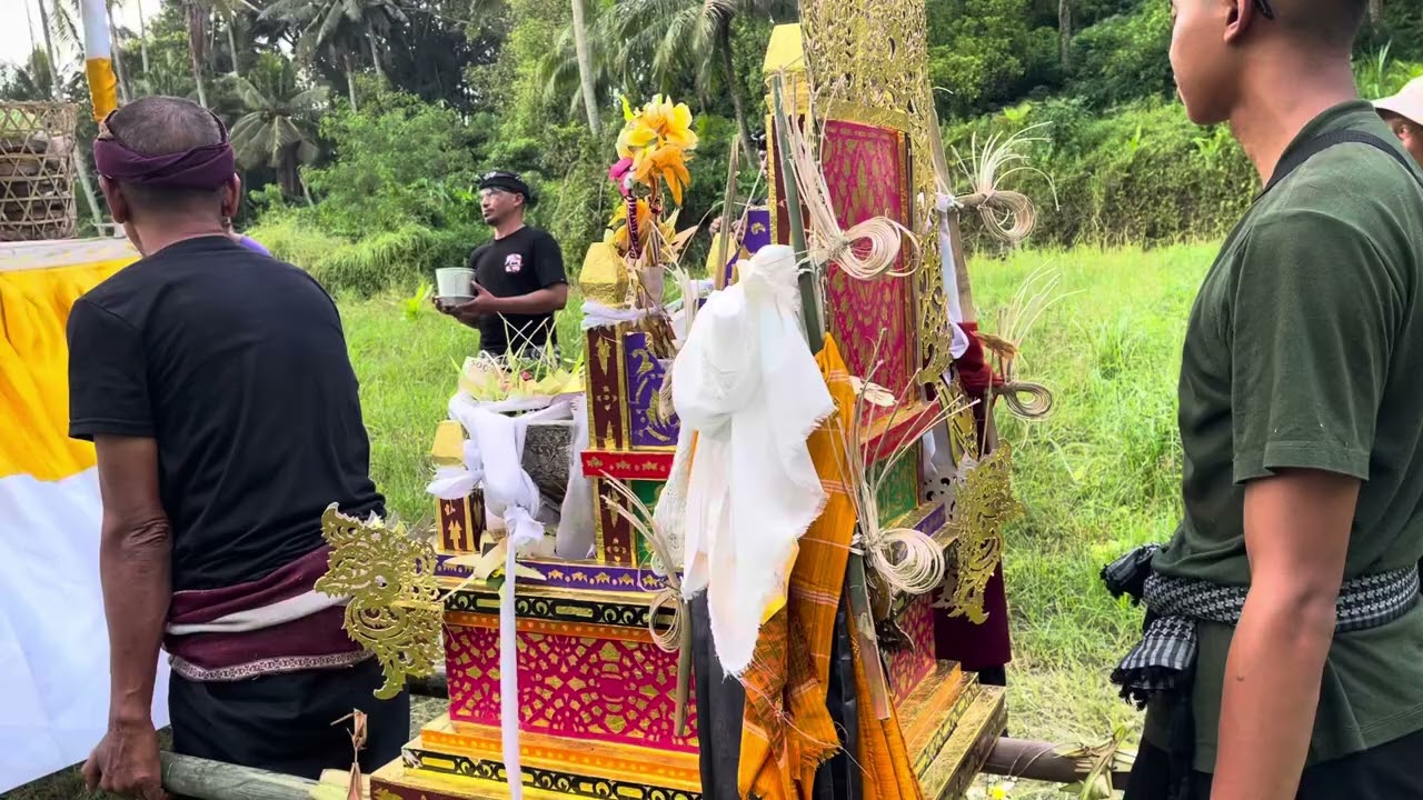 Pelebon Alm I Gusti Ngurah Suyadnyana. Kamis 13.02.2025