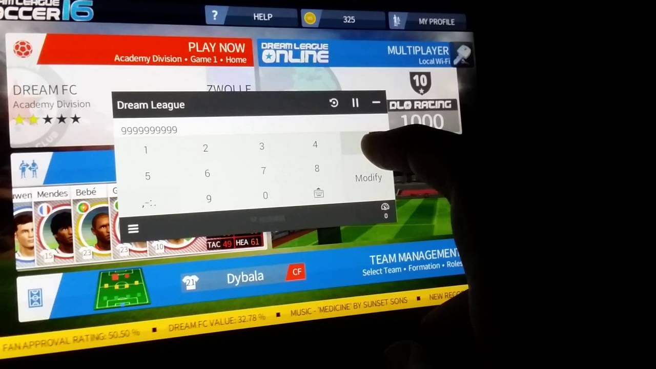 How to get unlimited coins in Dream League Soccer 16