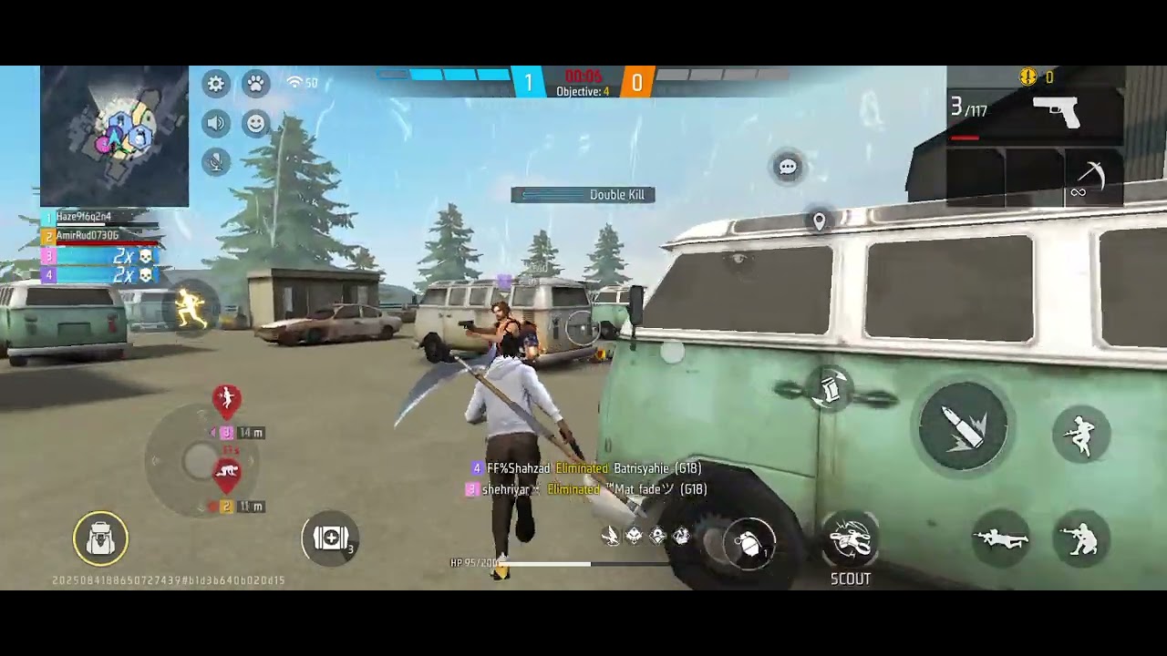 NY Mode Epic Win in Garena Free Fire 🔥 | Full Intense Battle Gameplay | Last Zone Clutch & Booyah
