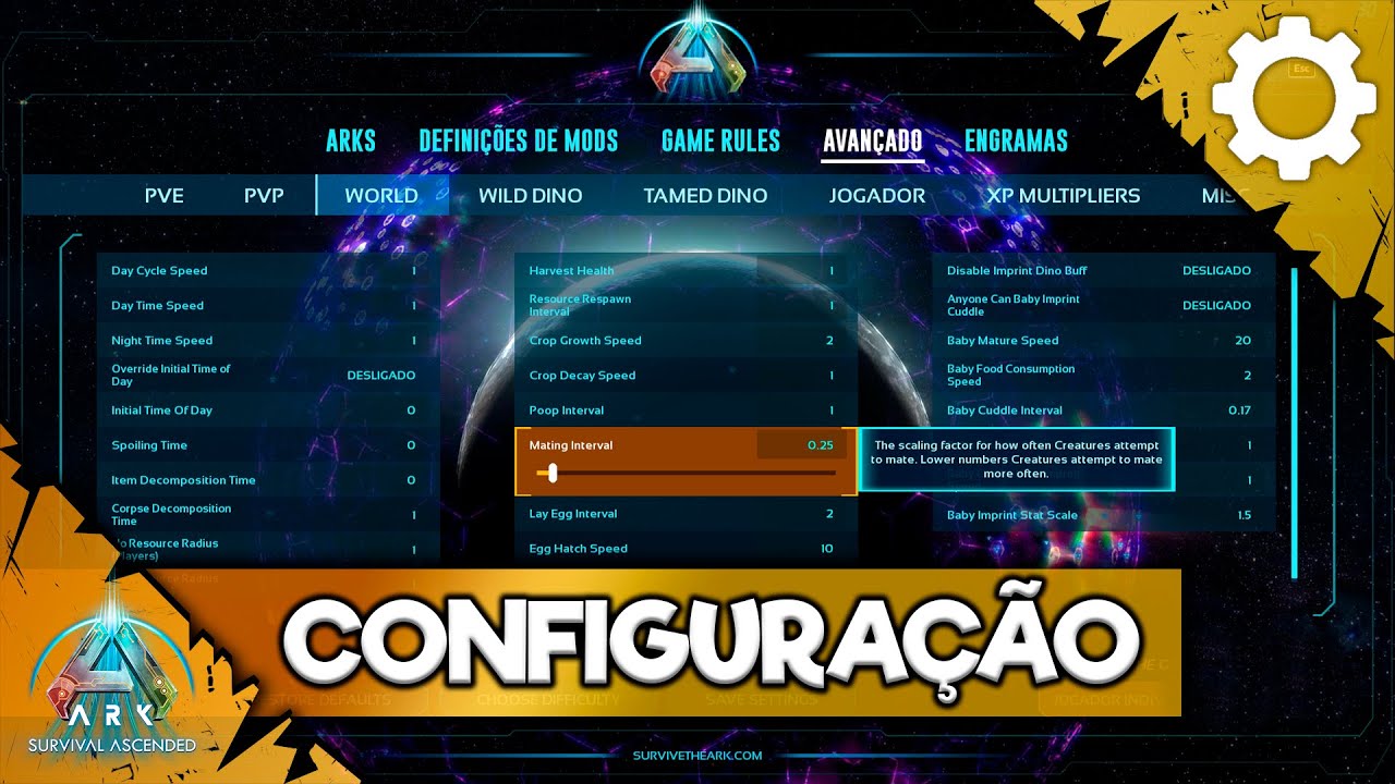 ⚙ Como Configurar HOST SOLO do ARK ASCENDED