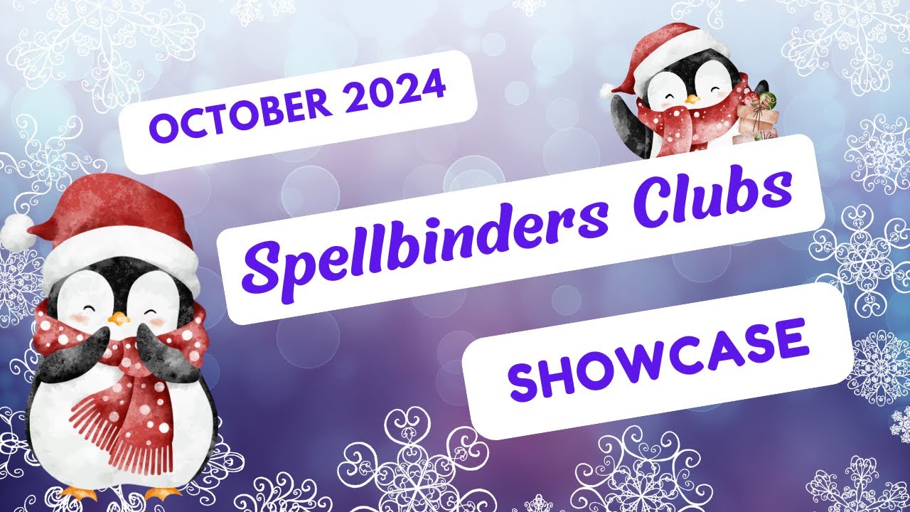 Spellbinders October 2024 Club Reveals