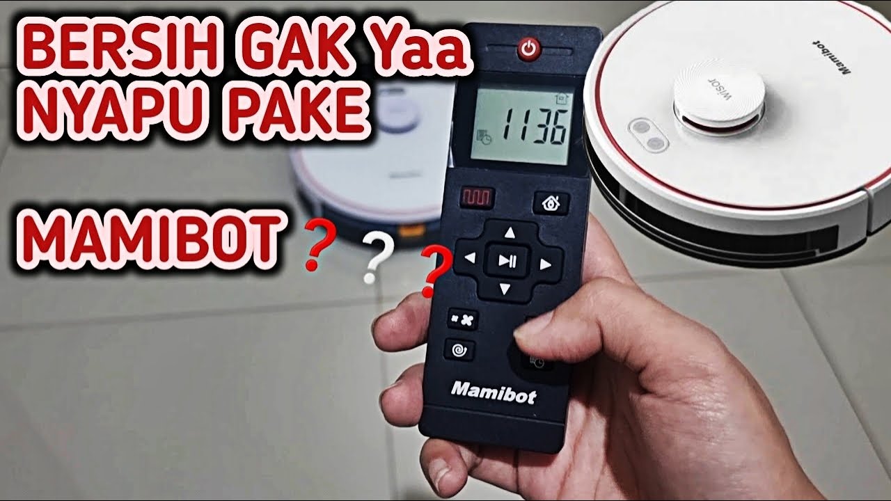 TEST MAMIBOT EXVAC880 WISOR NYAPU NYEDOT DEBU di KAMAR | Robot Vacuum Cleaner Review Indonesia