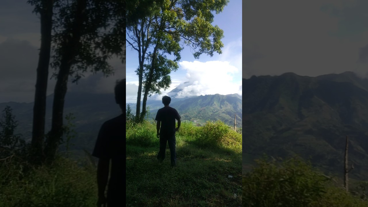 Gunung Prau Via Wates 2595Mdpl, view Gunung Sindoro