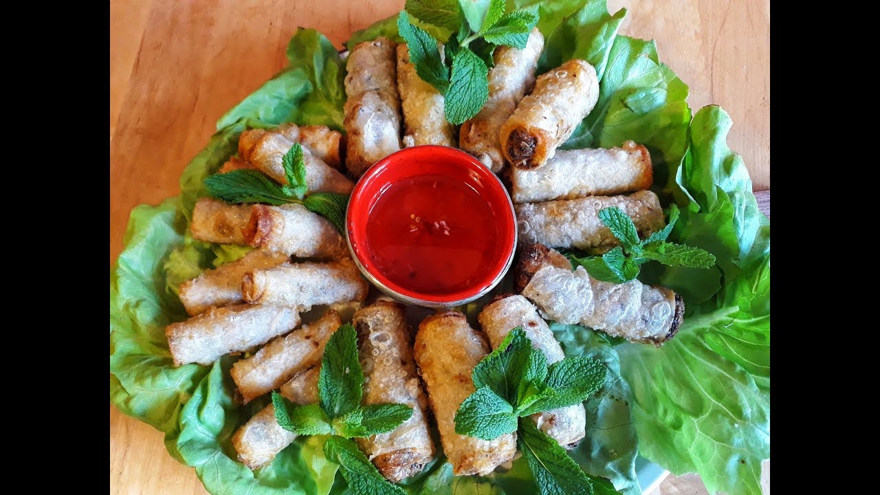 Recette des NEMS AUX LÉGUMES MAISON # Cuisine asiatique
