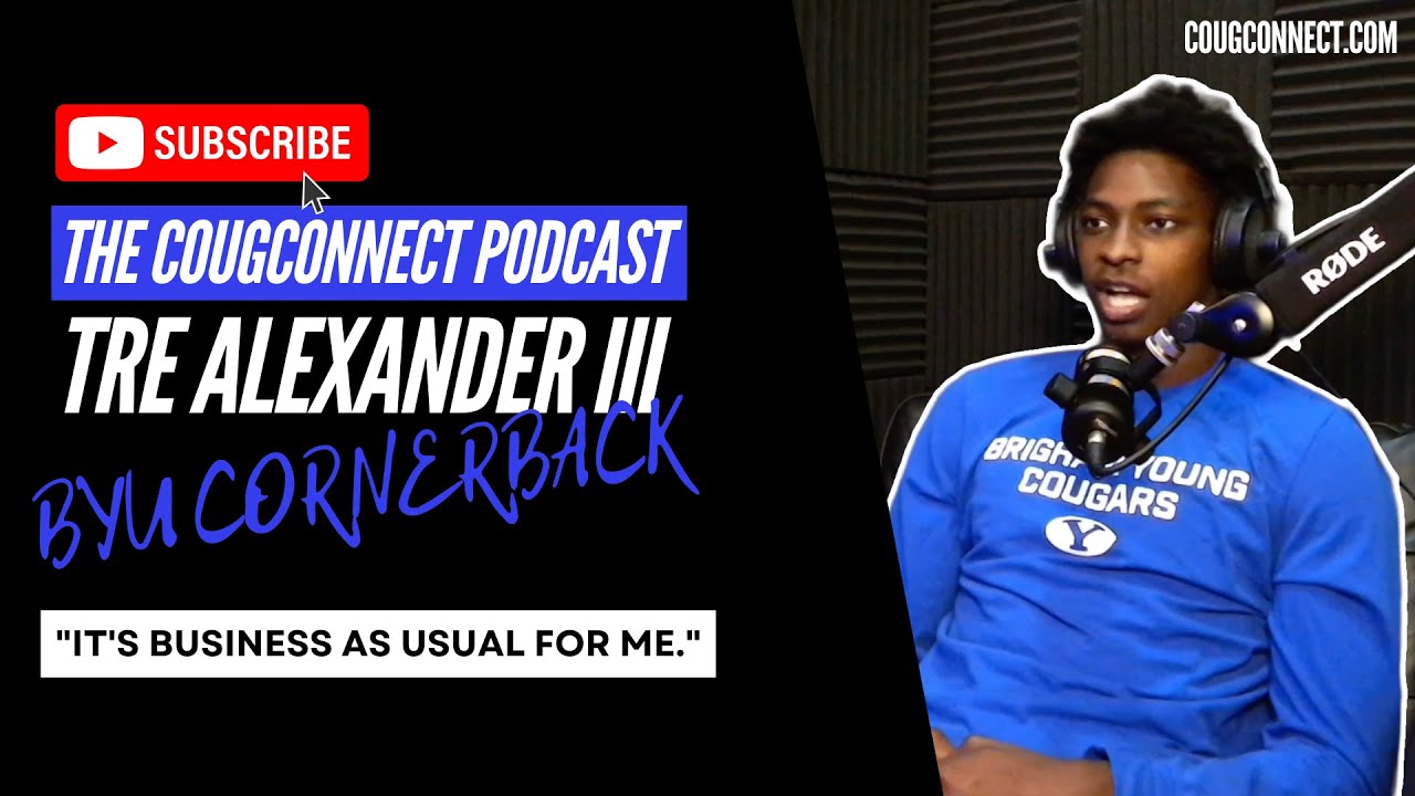 Tre Alexander III is EXCITED To Play Texas Tech On The CougConnect Podcast