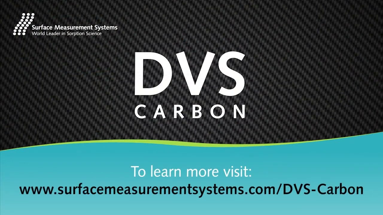 DVS Carbon   CO2 & H2O gravimetric sorption analyzers