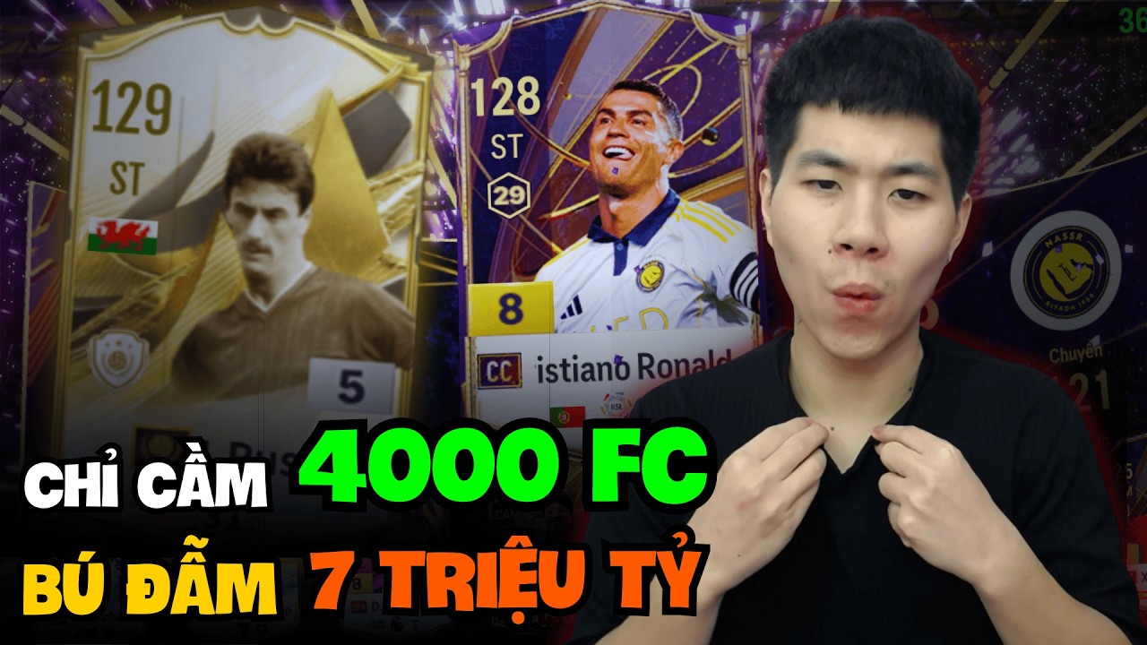 SIÊU CÒ FCO #4: CHỈ CẦM 4000 FC EM PHÚC BÚ ĐẪM HƠN 7 TRIỆU TỶ VỚI PHA RÁC SIÊU KHỦNG RONALDO CC +8