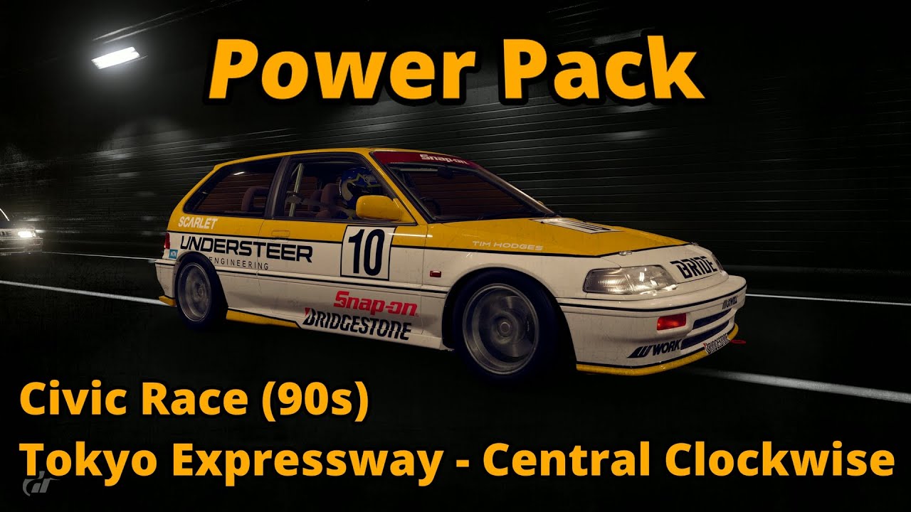 GT7 Power Pack - Civic Race (90s) - Tokyo Expressway - Central Clockwise - 2 Chillies