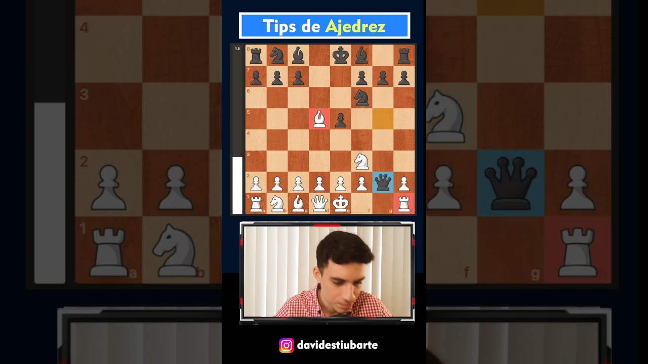 ❌ La trampa m&aacute;s humillante en Ajedrez con la Apertura Grob #chess #ajedrez