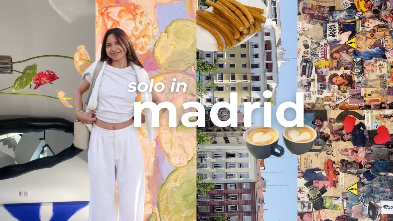 solo trip to madrid | sightseeing, unique finds, and joining a barista class!