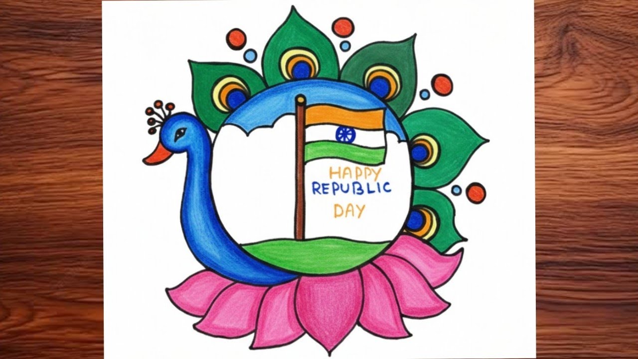 Il How To Draw An Easy Drawing Of Independence Day ll Easy Drawing Independence Day ll