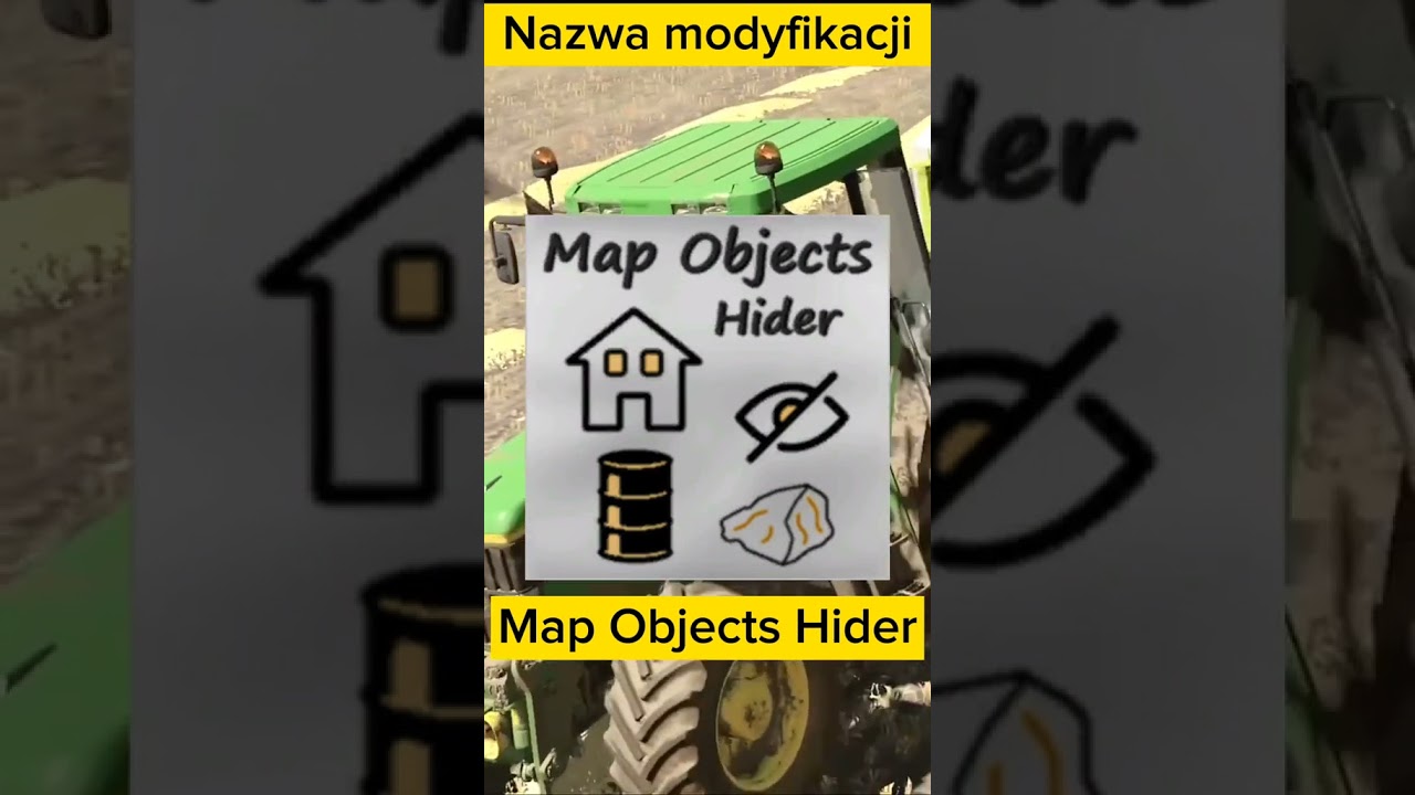 Mod na usunięcie obiekt&oacute;w z mapy w #fs19 #farmingsimulator19 #fs19mody #modhub #fs19mods #shorts