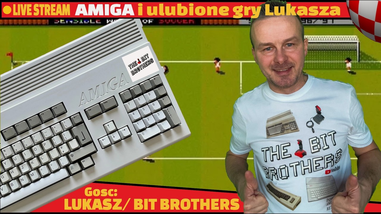 LIVE - Wieczór z AMIGA i ulubione gry Lukasza/Bit Brothers 👊🔥