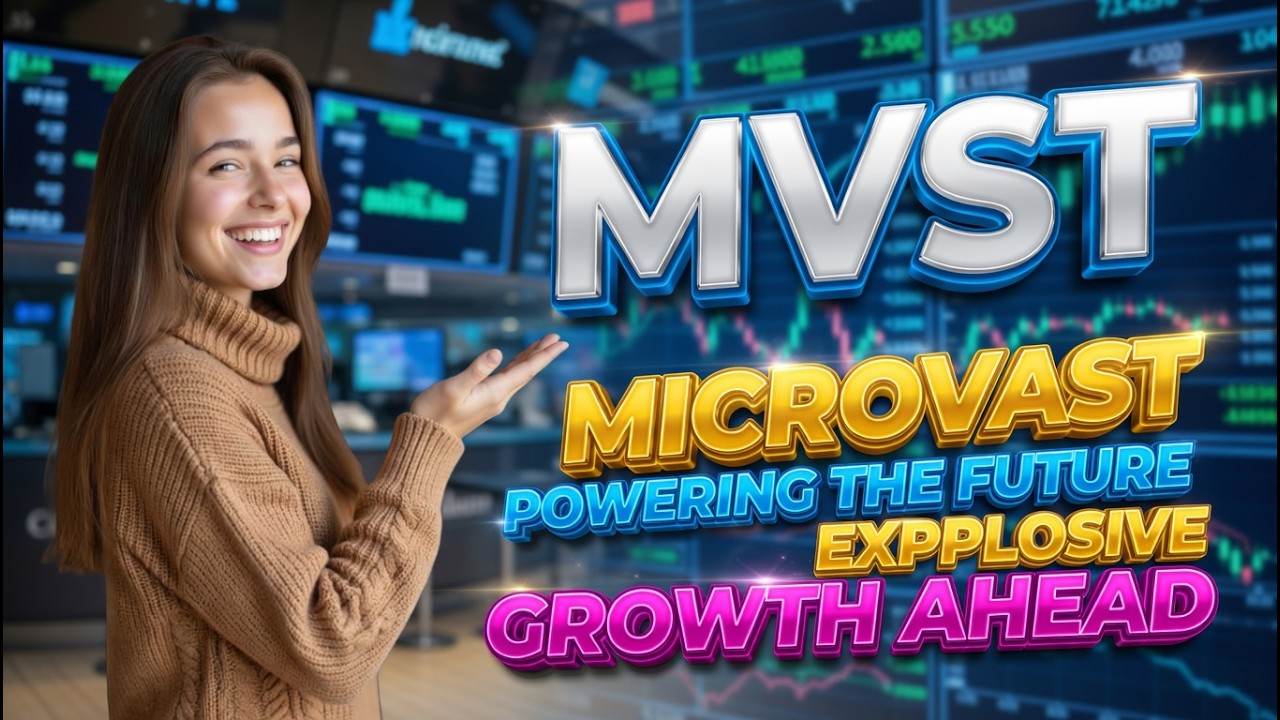 MVST Crashed 21%! 2026 $1B Moonshot Buy Now! MVST Stock Analysis