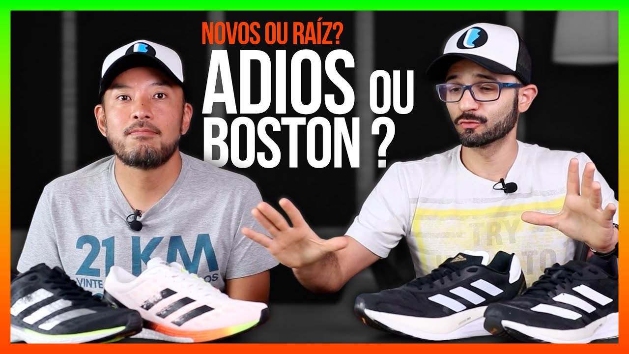 Novos ADIOS e BOSTON, ou MELHOR os ADIDAS RAÍZ?