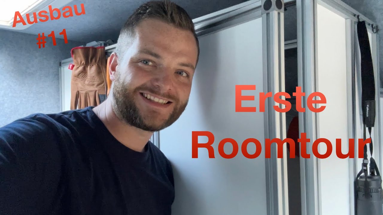Erste Roomtour Tomplan Kastenanhänger TFS360 Camper - TreblaTube