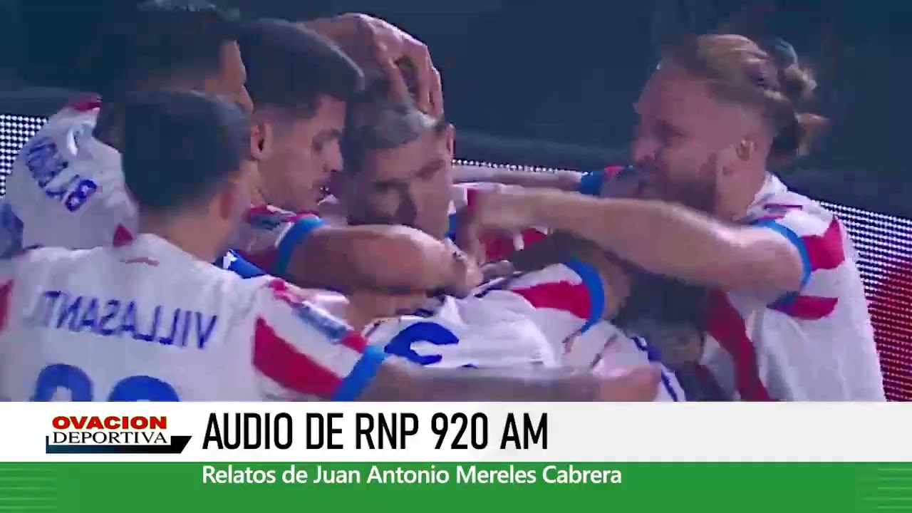 Gol de Diego Gomez ante Brasil con relatos de Juan Antonio Mereles