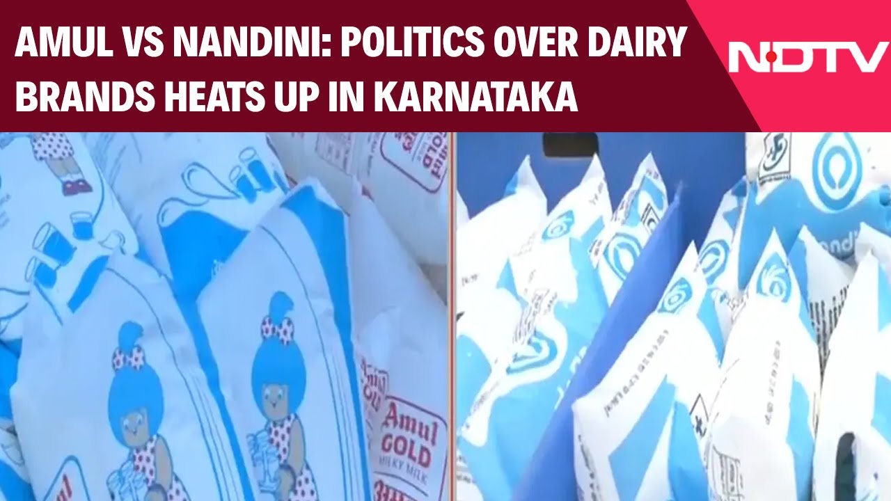 Karnataka News | Amul vs Nandini: Politics Over Dairy Brands Heats Up, Again, In Karnataka