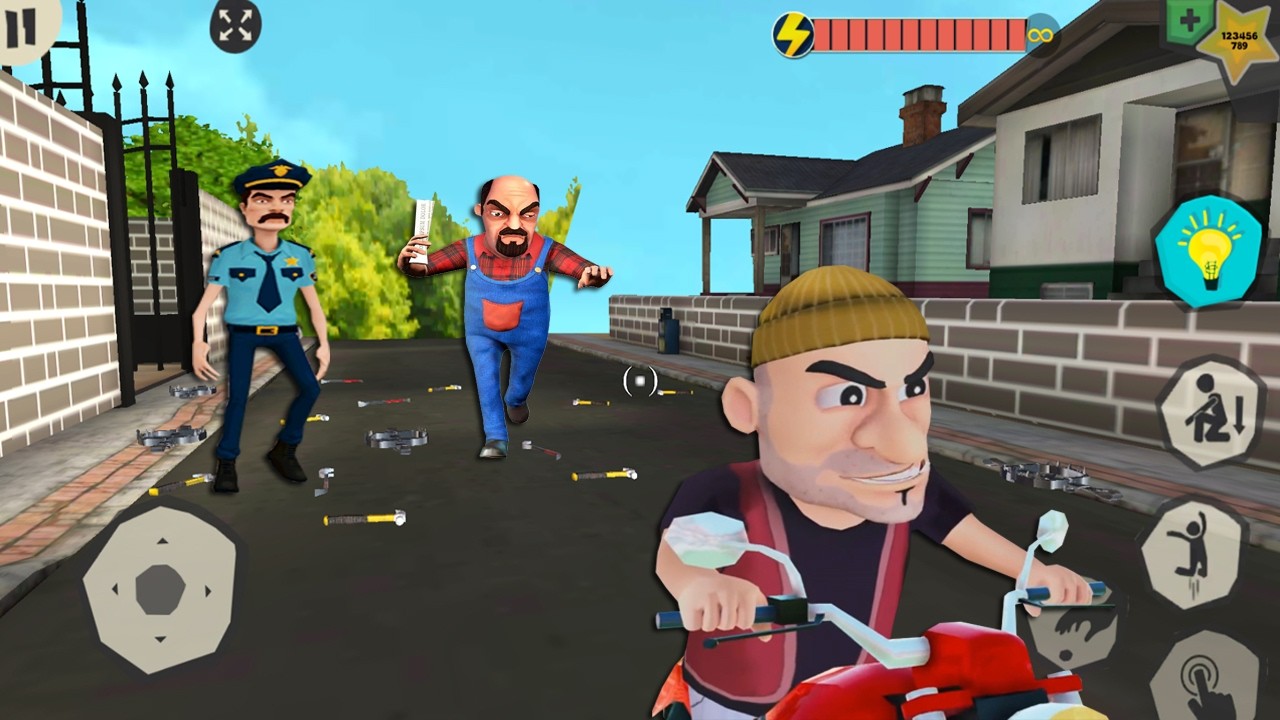 Scary Robber Home Clash - Тролли Феликс и Лестер, новые уровни из обновления, часть 1470 #scaryro...