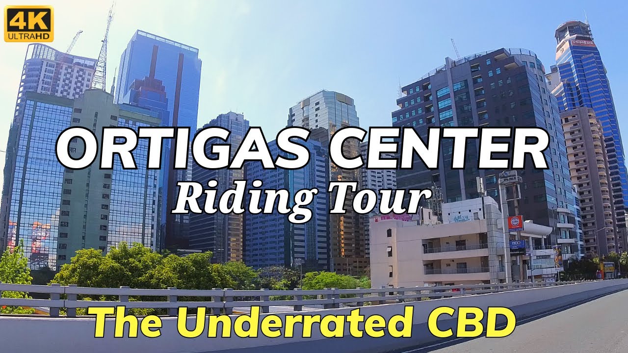 The Most Underrated CBD in Manila | Ortigas Center, Philippines | 4K Riding Tour