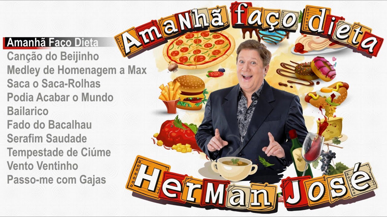 Herman José - Amanhã faço dieta (Full album)