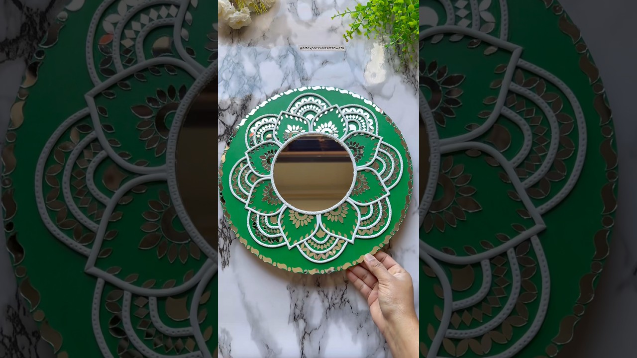 Lippan Art ❤️😍 | Handmade Wall Decor #shorts #art #diy #trending