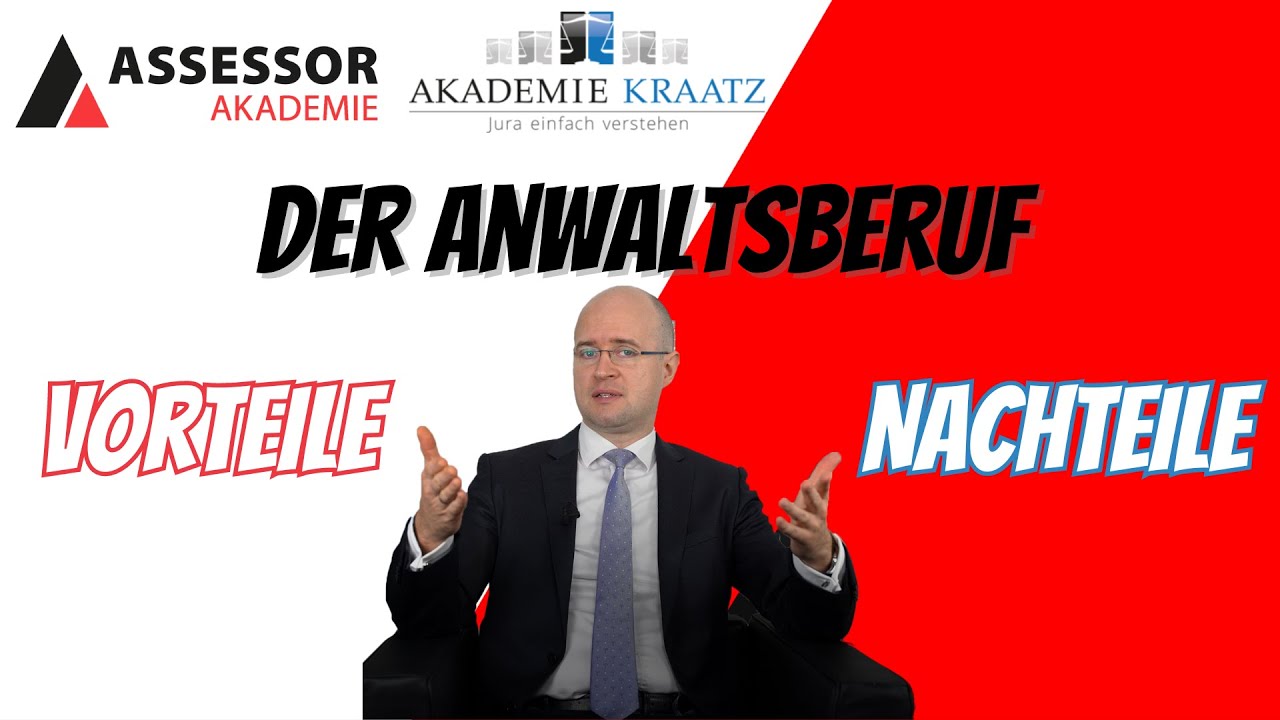 Vorteile und Nachteile des Anwaltsberufs