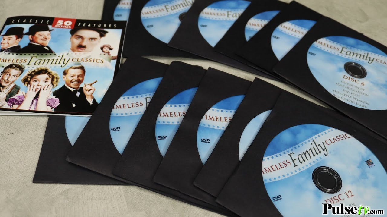 Timeless Family Classics Collection - 50 Features Films on 12 DVDs