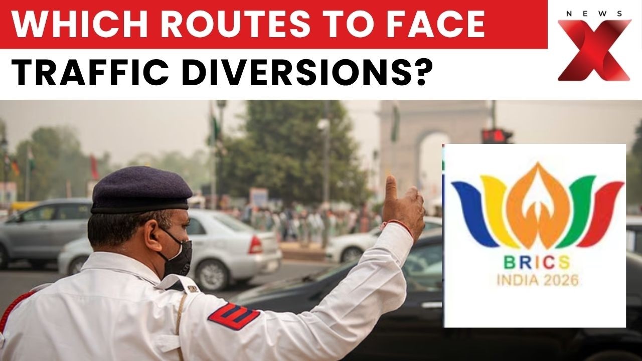 BRICS Summit 2026: Delhi Traffic Alert As Key Routes Face Diversions Today | NewsX