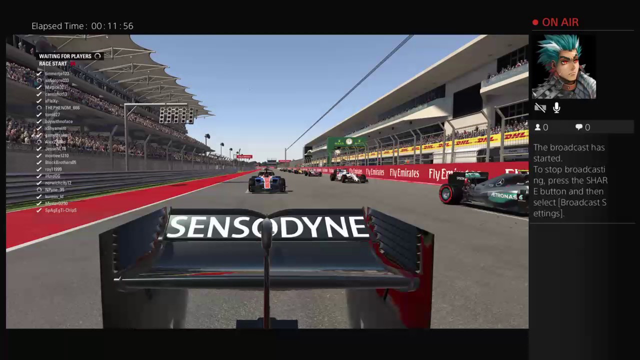 F1 with AlexZAfRo