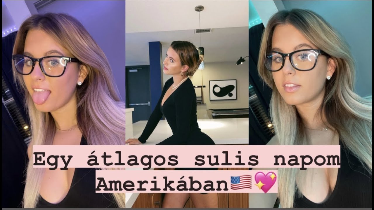 Egy &aacute;tlagos sulis napom Amerik&aacute;ban🇺🇸