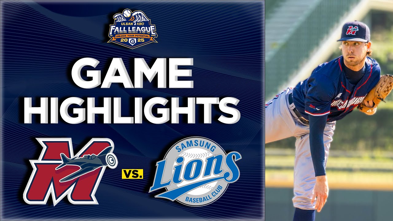 KBO Fall League Game Highlights | Melbourne Aces v Samsung Lions