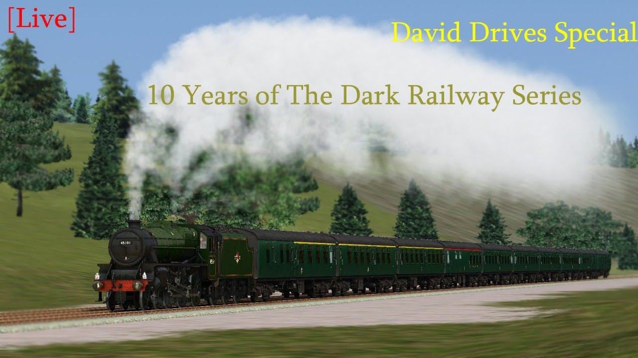[Live] David Drives: 10 Years of the Dark Railway Series.