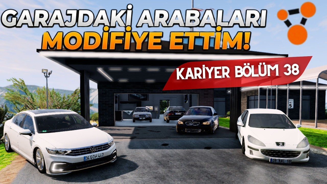 ARABALARA HAYAT VERDİK // Beamng driver kariyer // Bölüm 38