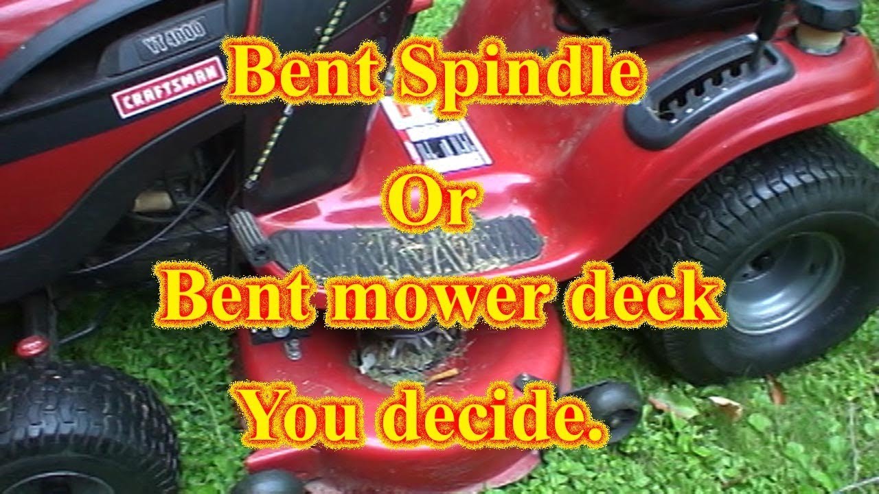Is Your Spindle Bent