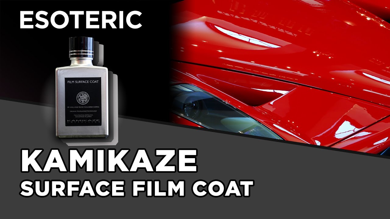 How to apply glass coating to PPF. KAMIKAZE FILM SURFACE COAT.