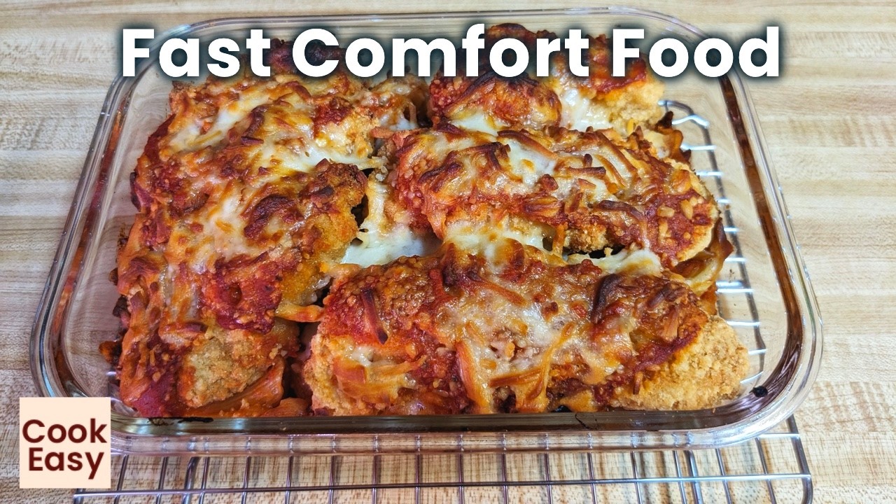 Ужин со смыслом: Быстрая запеканка из курицы по-пармезански