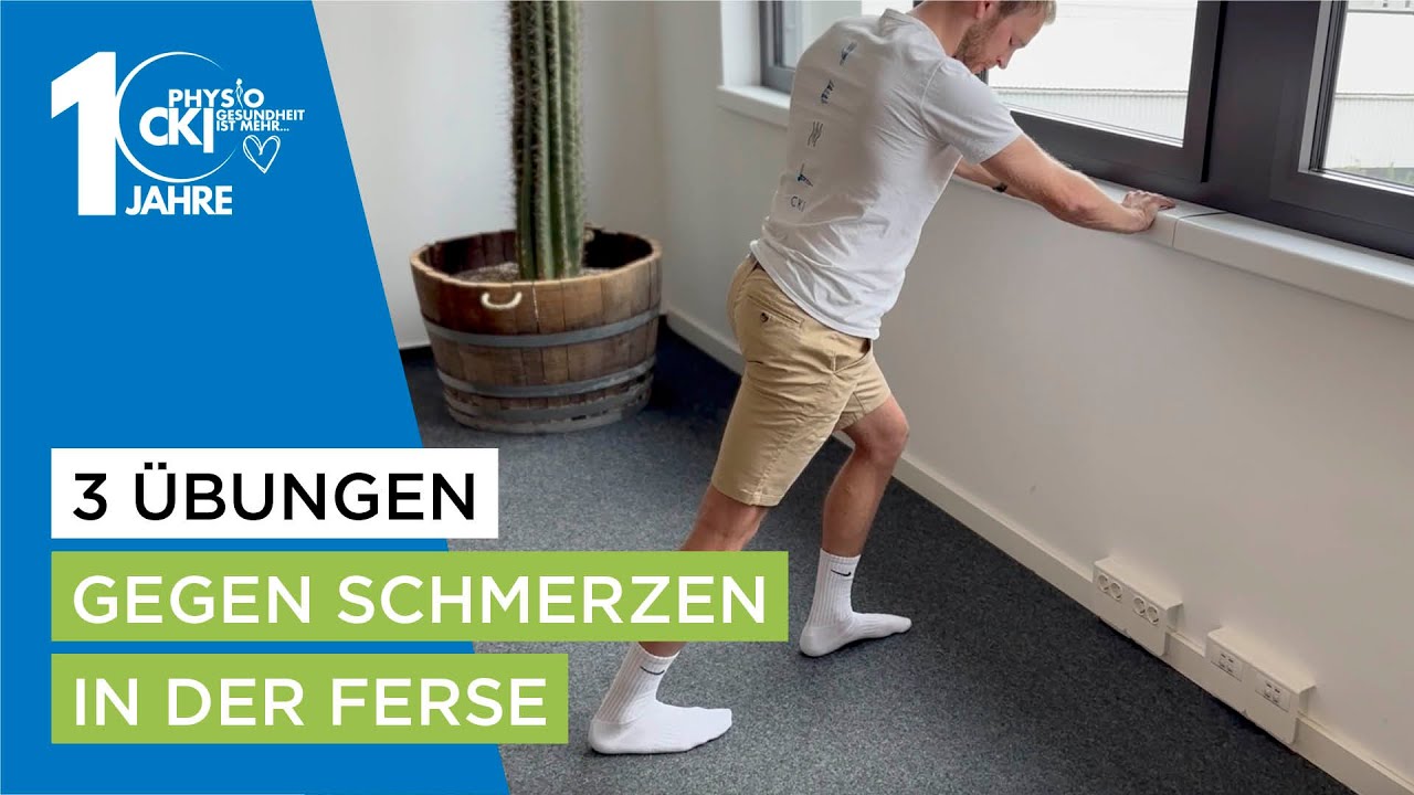 Schmerzen in der Ferse? - Diese Übungen können dir helfen Fersensporn Schmerzen einen zu lindern.