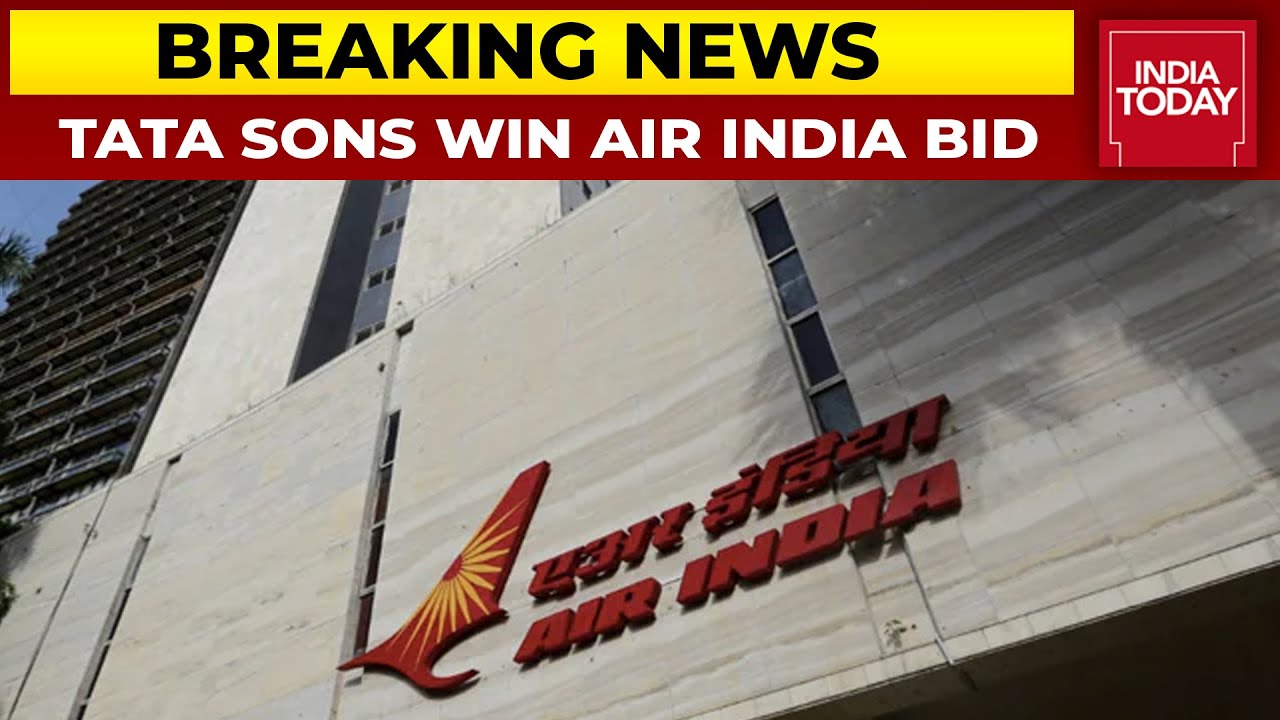 Tata Sons Win Air India Bid | Breaking News