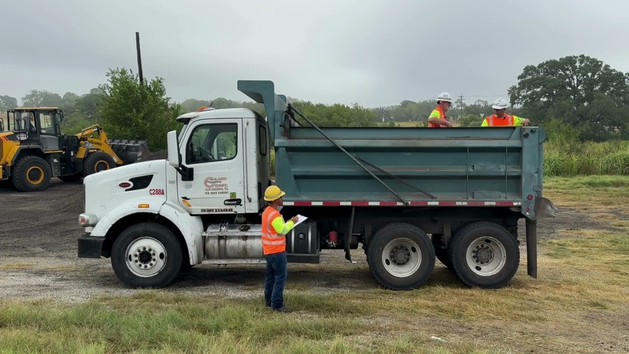 Seal Coat - Measuring a Truck