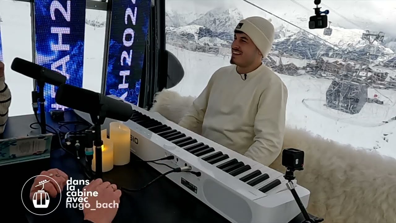 DANS LA CABINE avec HUGO BACH 🚡🎹🎶