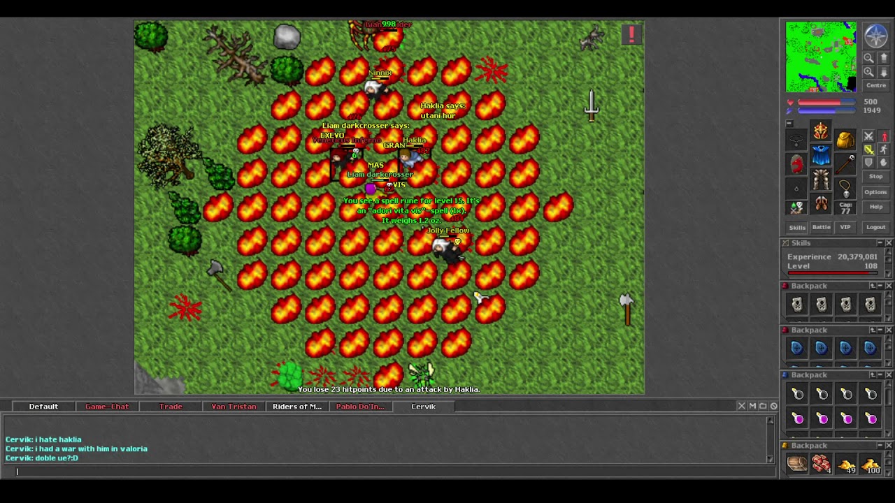 Old Tibia - Aurea War - Liam Darkcrosser (7.4 2005)