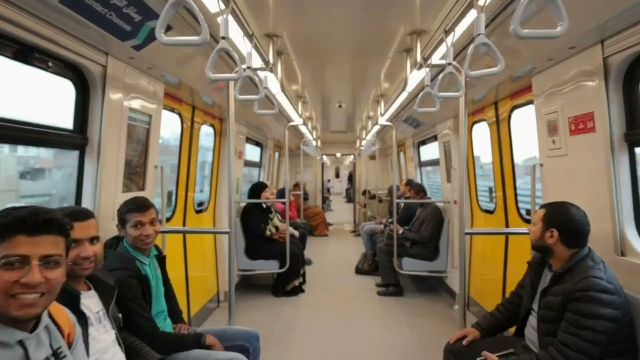 بالفيديو المرحلة الثالثة من الخط الثالث لمترو الانفاق