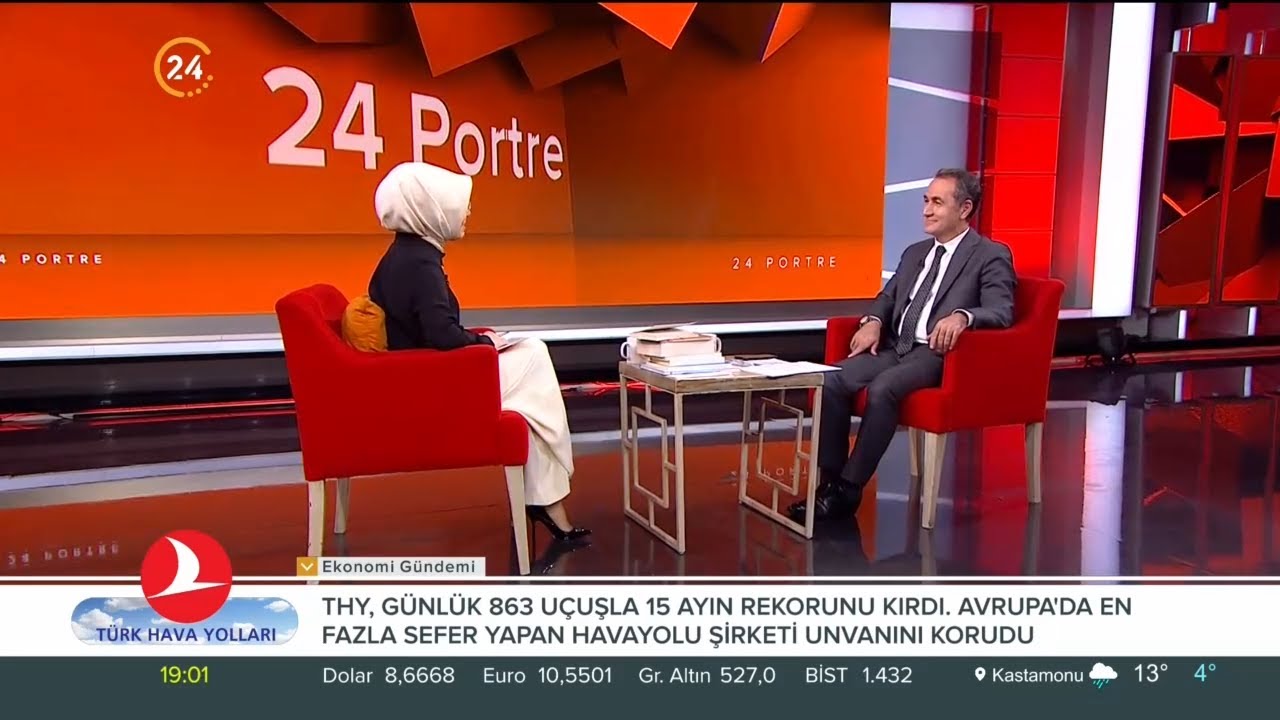 Zeynep Türkoğlu ile 24 Portre / Davranış Bilimleri Uzmanı Dr. İlhami Fındıkçı - 05 06 2021