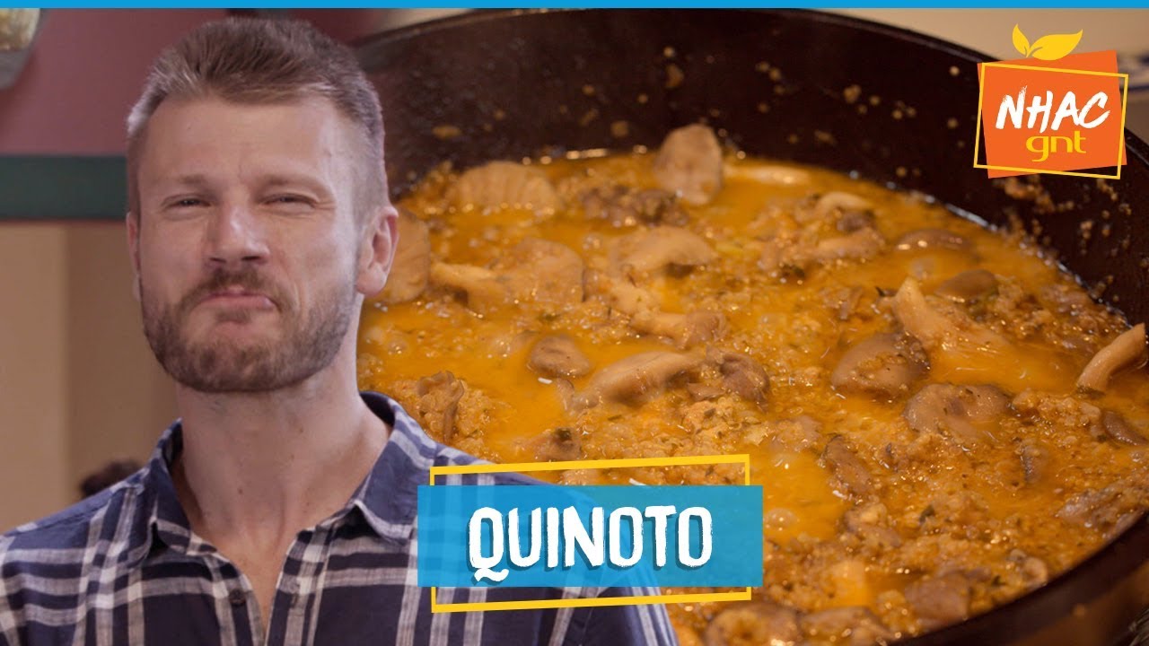 RISOTO DE QUINOA: aprenda a fazer QUINOTO de cogumelo | Rodrigo Hilbert | Tempero de Família