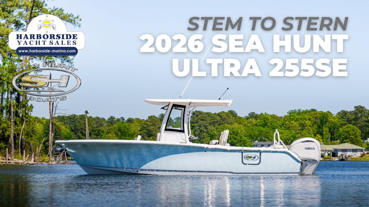 Sea Hunt Ultra 255 SE | Full Walkthrough + Features Tour