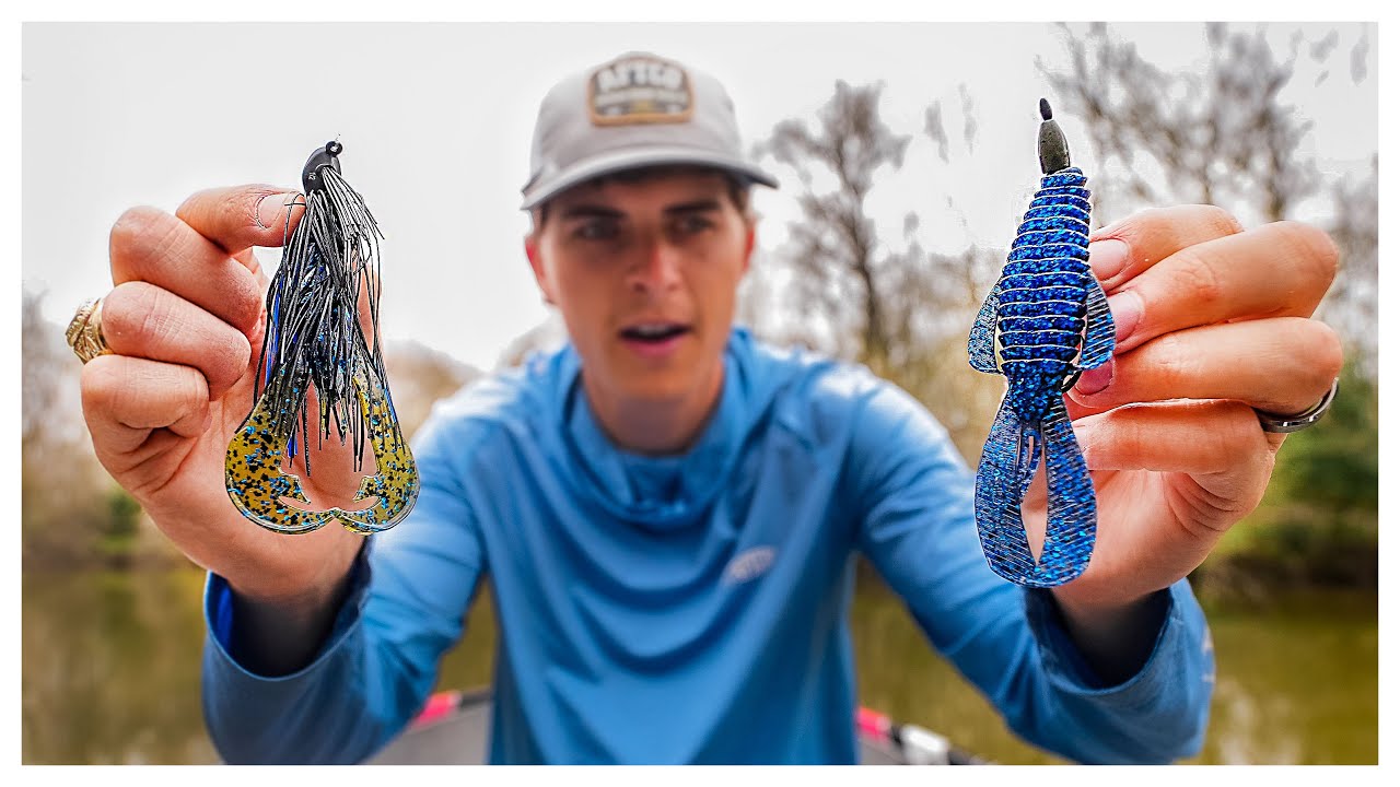 Fishing A Texas Rig VS. Jig!! (Which One Is BETTER??)