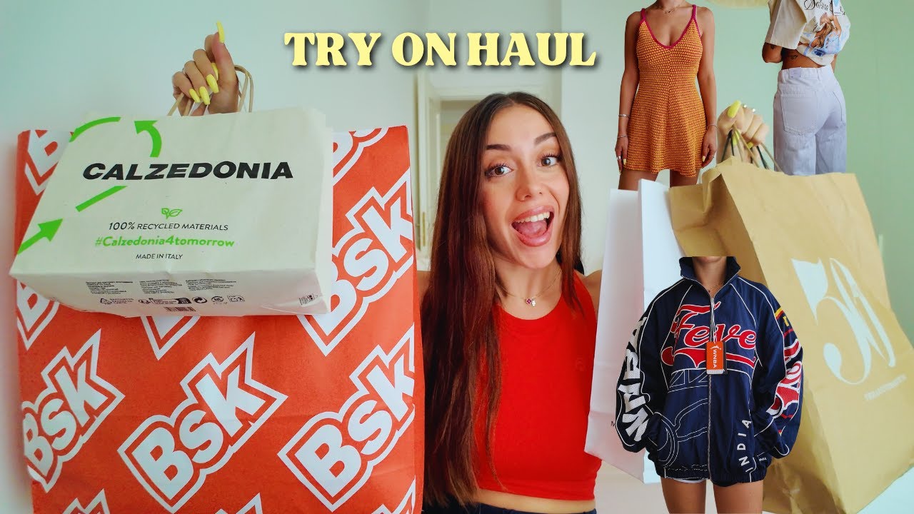 TRY ON HAUL estate 2025!! 👙🏖️ // Bershka, Zara, Mango e Calzedonia
